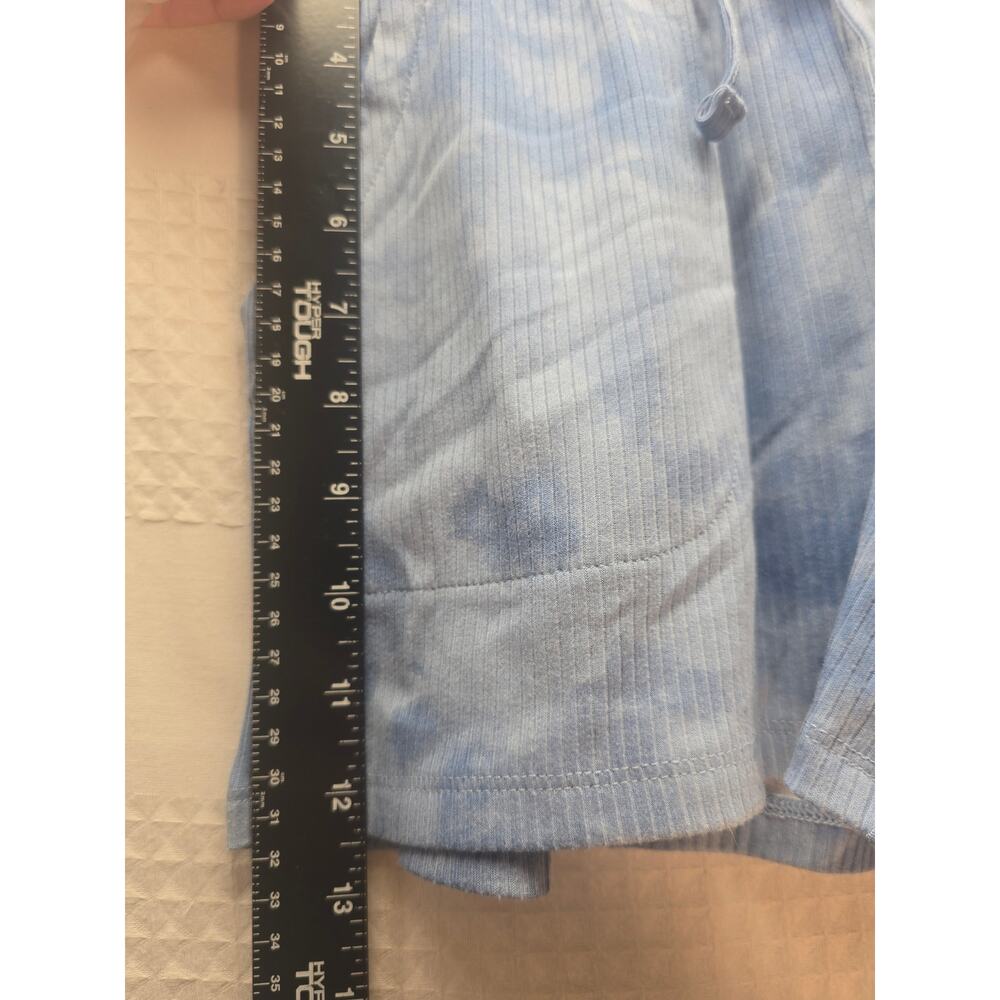 Sonoma Pajama Shorts Size Xs Womens Blue Tie Die Loungewear Drawstring 6750 - Picture 5 of 8